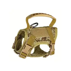 GENERICO - Chaleco Tactico Camuflado Ajustable Para Gatos