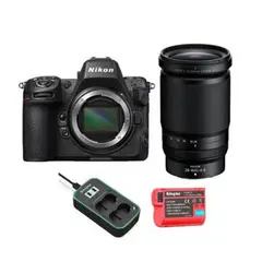 NIKON - Cámara Z8 lente Z 28-400 mm f 4-8 VR kit cargador de batería