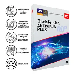 BITDEFENDER - Antivirus 12 meses 1 dispositivo