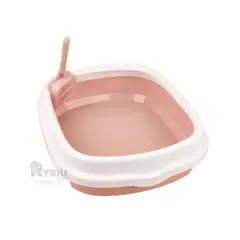 GENERICO - Caja Segura para Arena 48x40x125 Rosado Y+Gift Stickers