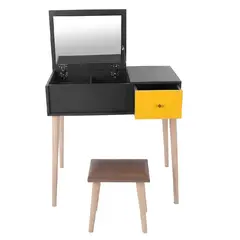 73 EXPERIENCE - Tocador Perina Color Negro & Mango