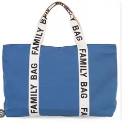 CHILDHOME - BOLSO CAMBIADOR FAMILY BAG CANVAS SIGNATURE