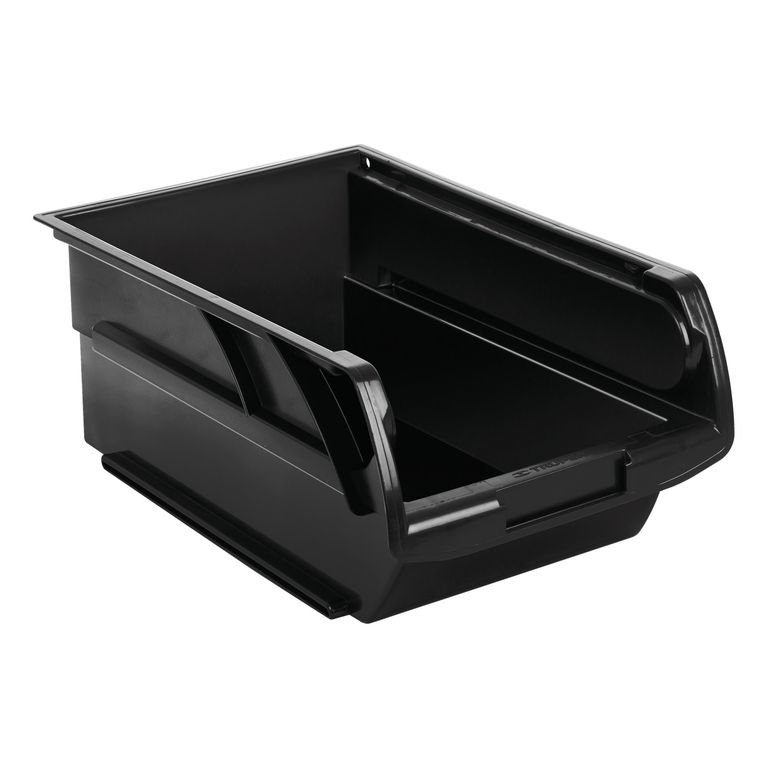 Bandeja apilable de plastico 21 x 14 x 9.5 cm