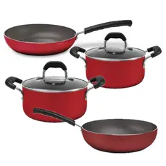 BRINOX - Juego de Ollas 6 Piezas Saffron