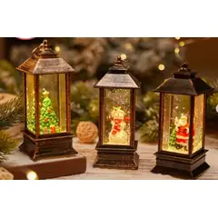 GENERICO - FAROLITO NAVIDEÑO CON ILUMINACIÓN A1