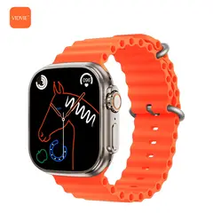 VIDVIE - Reloj Inteligente Smartwatch SW1608 Naranja Responde llamadas