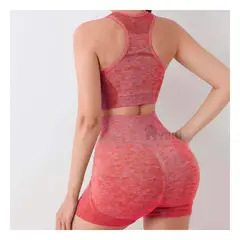 RYBIU IMPORT - Ropa de Entrenamiento Completa Rojo Y+Regalo Stickers