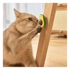 GENERICO - Catnip para Gatos en Forma de Palta en Color Verde