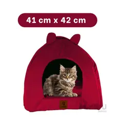 RYBIU IMPORT - Litera Apta de Can Suave en Color Guinda Y+Ligas de Regalo