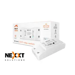 NEXXT SOLUTIONS - Interruptor Relé Smart WiFi Nexxt NHE-R100 2200W Activación por voz Temporizador