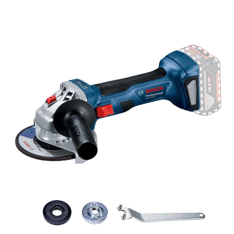 Amoladora inalámbrica 18V Esmeril 5" GWS 180-LI sin batería
