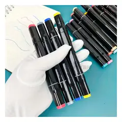 RYBIU IMPORT - Marcadores Ideales de 48 Unidades Y+Banderitas Adhesivas