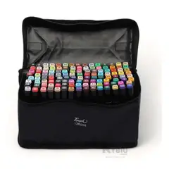 RYBIU IMPORT - Set para Dibujar Plumones en 120 Unidades Y+Regalo Stickers