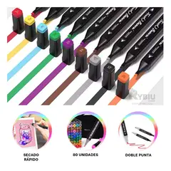 RYBIU IMPORT - Set para Colorear de 80 Unidades Y+Papel de Regalo