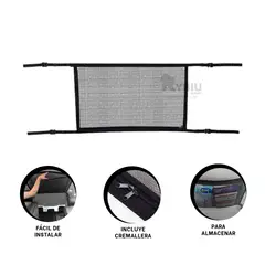 RYBIU IMPORT - Malla para Orden Util en Carro de Negro Y+Regalo Stickers