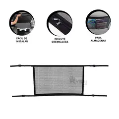 RYBIU IMPORT - Malla Facil de Instalar de Color Negro Y+Regalo Agendita