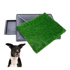 RYBIU IMPORT - Sanitario para Perros Compacto L Negro Y+MiniAgenda
