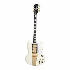 EPIPHONE - Guitarra Custom 1963 SG-ECSGC63CWVGM1-Classic White VOS