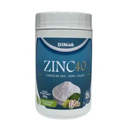 DINOA - Zinc 40 Pote de 300gr Dinoa- Sistema inmunológico - salud celular