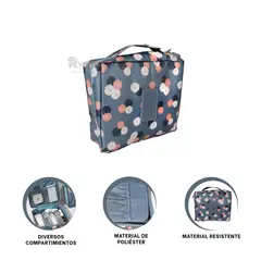 GENERICO - Maletin Moderno para Viajes en Azul Acero Y+Ligas de Regalo