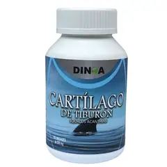 DINOA - Cartílago de Tiburón Cápsulas 100 - Salud Articular - Fortaleza Ósea