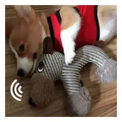 GENERICO - Peluche Acolchonado de Felpa Beige Marron Y+Regalo Agendita