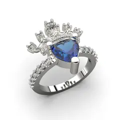 LUYA JOYERÍA - Anillo de Corona de Luya