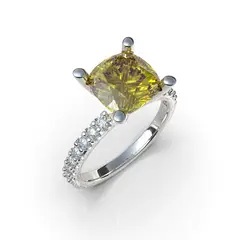 LUYA JOYERÍA - Anillo Cushion C de Luya