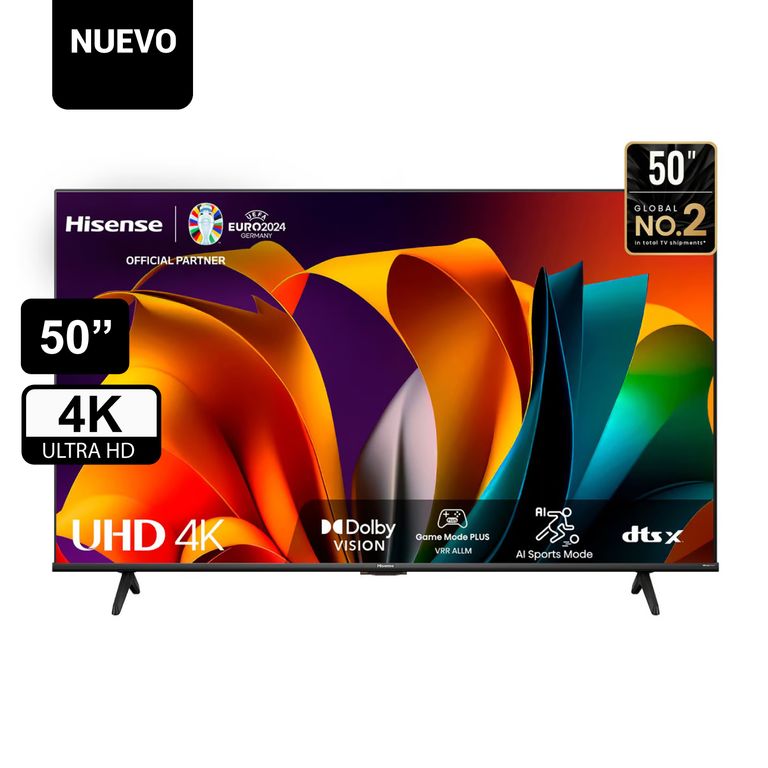 Televisor 50 Pulg UHD 4K Smart Tv 50A6N