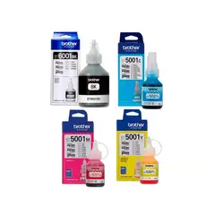 BROTHER - PACK DE 4 TINTAS BT5001- BT6001
