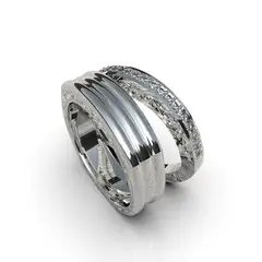 LUYA JOYERÍA - Alianzas Curve C de Luya