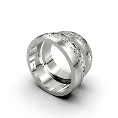 LUYA JOYERÍA - Alianzas Flower C de Luya