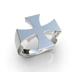 LUYA JOYERÍA - Anillo Cross Patty de Luya