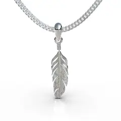 LUYA JOYERÍA - Collar Pluma de Luya