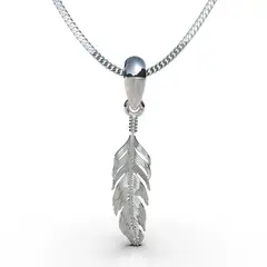 LUYA JOYERÍA - Collar Pluma de Luya