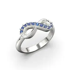 LUYA JOYERÍA - Anillo infinito de Luya