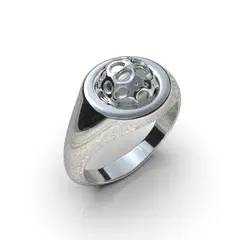LUYA JOYERÍA - Anillo CircleCR de Luya