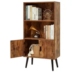 DIBA MUEBLES - Librero Kasimir Caramelo