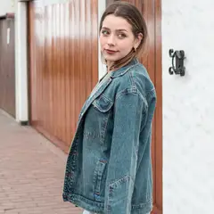 DESIRE - Casaca Jean Charo Oversize