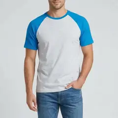 GENERICO - Polo Casual Hombre Slim Fit Bicolor Algodón Peruano