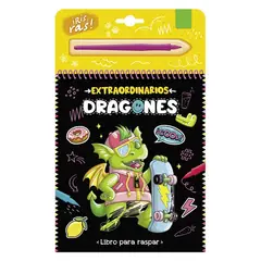 GENERICO - Dragones Libro para Raspar