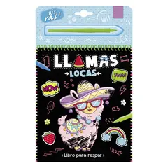 GENERICO - Llamas Locas Libro para Raspar