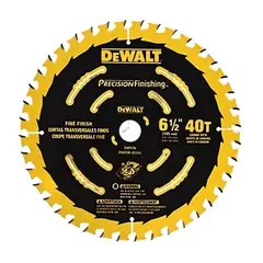 DEWALT - DISCO CARBURADO DENTADO CORTE MADERA 6 ½" x 40D DW9196 -