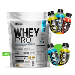 UNIVERSE NUTRITION - WHEY PRO 3KG PROTEÍNA UN COOKIES + REGALOS