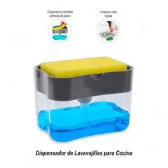 OEM - Dispensador Lavavajillas Ayudin Liquido 2en1 y Esponja