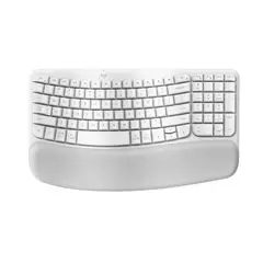 LOGITECH - TECLADO WAVE KEYS WHITE BLANCO