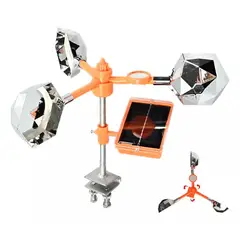 GENERICO - REPELENTE DE PÁJAROS CON PANEL SOLAR ALTO VOLUMEN 360º