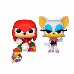 FUNKO - SONIC KNUCKLES Y ROUGE 2 PACK EXCLUSIVO