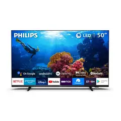 PHILIPS - TELEVISOR 50 SMART TV ANDROID UHD 4K 50PUD7406