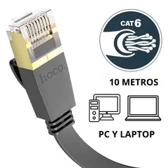 HOCO - Cable De Red Internet Cat 6e US07 Ethernet RJ45 10 Metros